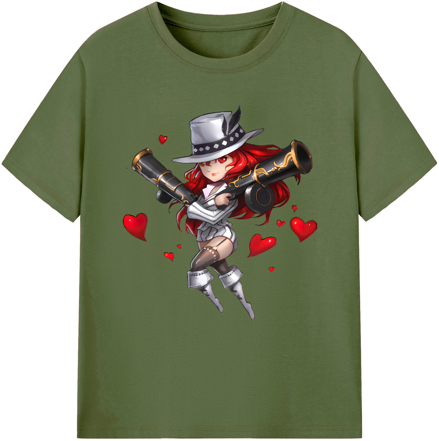リーグ・オブ・レジェンド League of Legends LOL 綿100％半袖Tシャツ（フロントプリント）